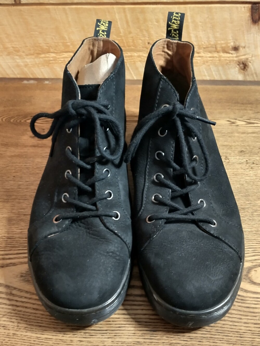 Dr Martens Black Men's Lace-Up Casual Boots